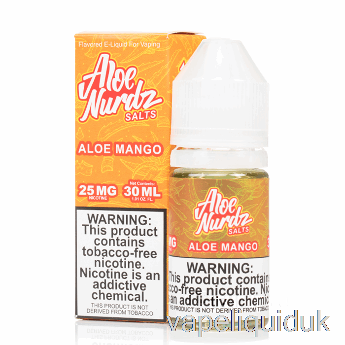 Aloe Mango - Cloud Nurdz Salts - 30mL 25mg Vape Juice